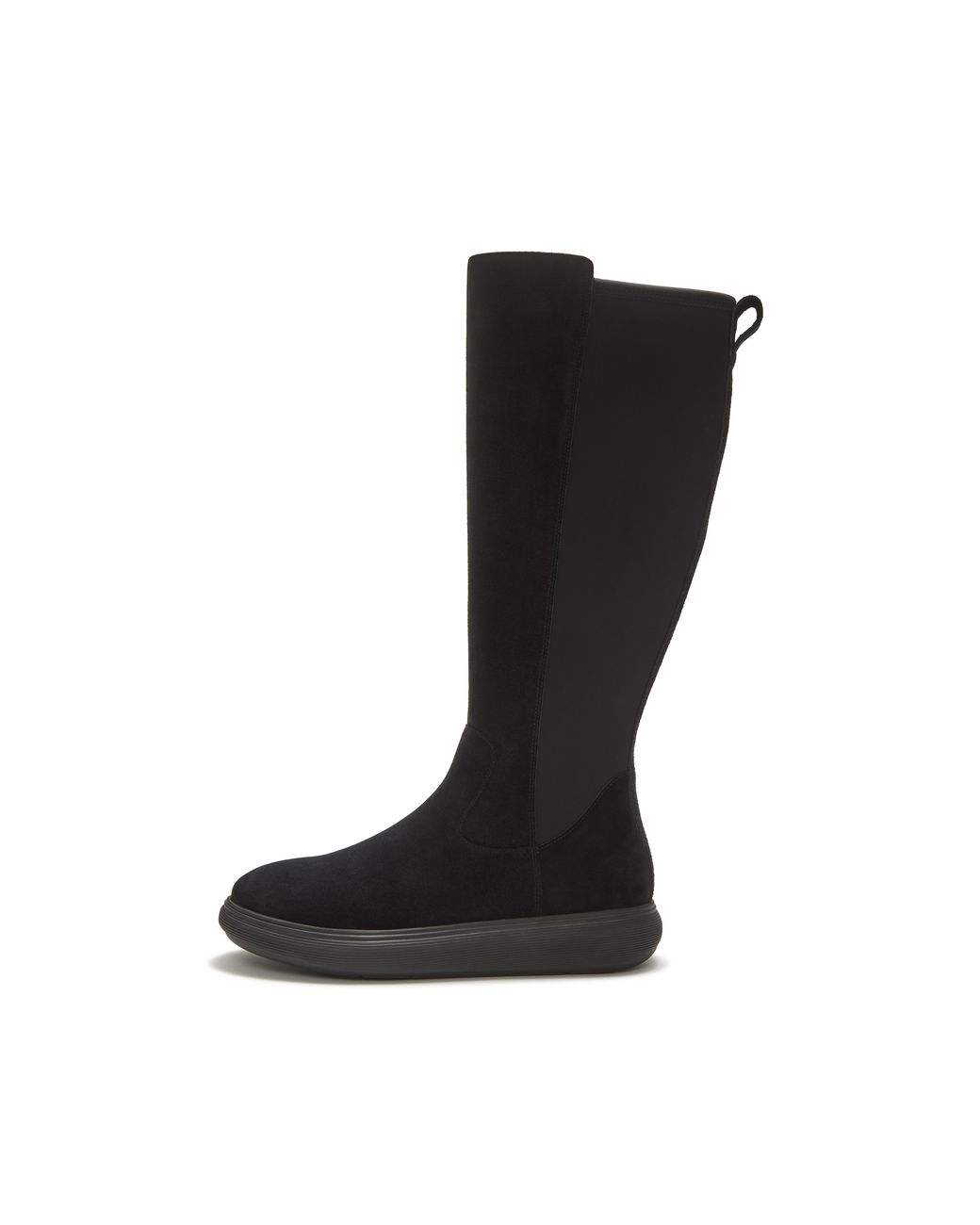 Fitflop Black Iq-Comff Suede High Boots, All, Size: Uk