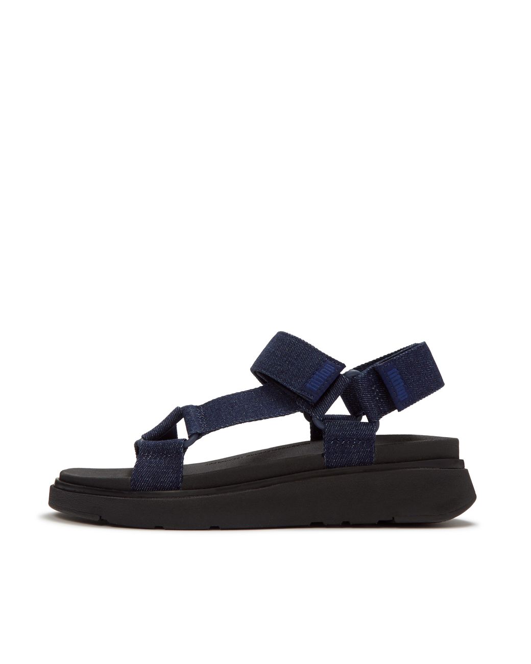 Fitflop Blue Gen-Ff Adjustable Back-Strap Sandals