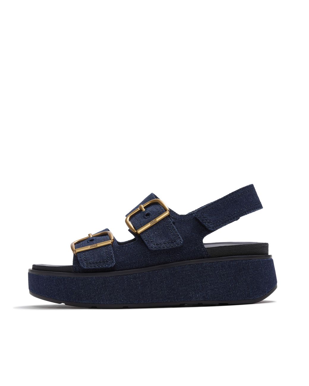 Fitflop Blue Gen-Ff Max Buckle Back-Strap Sandals