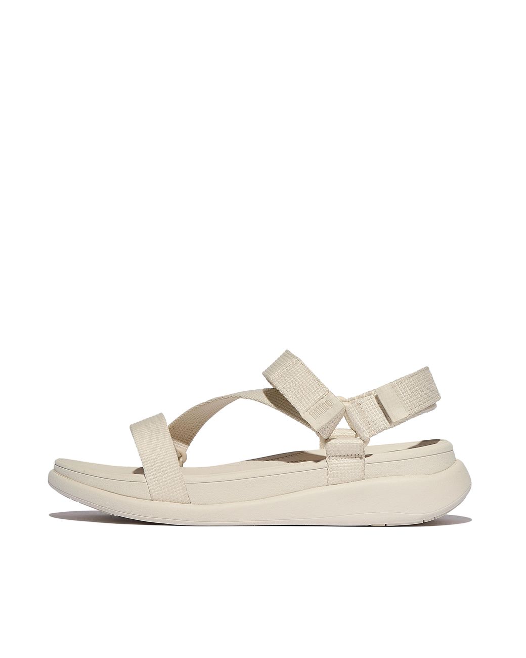 Fitflop Natural F-Mode Go Adjustable Webbing Z-Strap Sandals