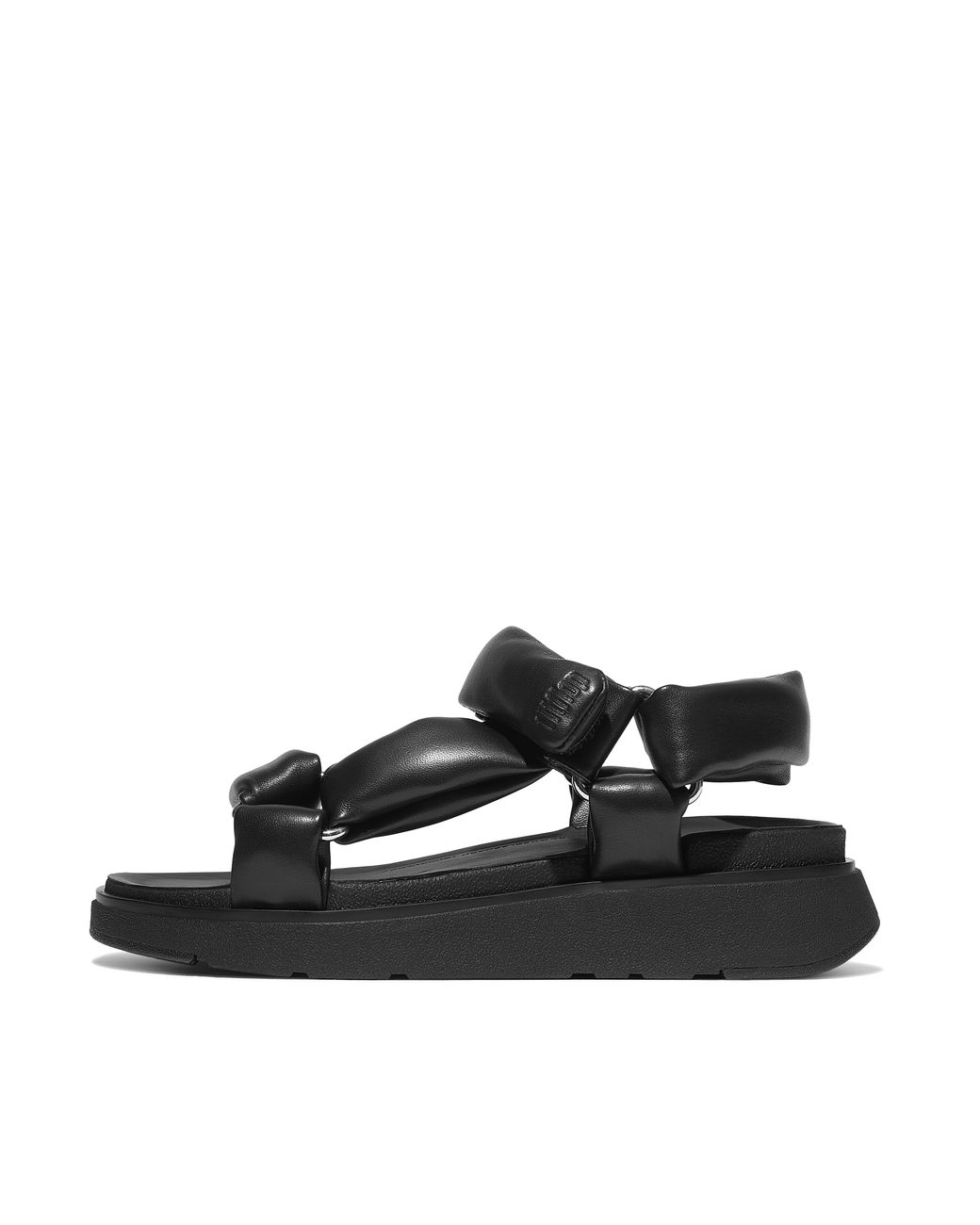 Fitflop Black Women Gen-ff Soft-leather Back-strap Sandals, Markdown