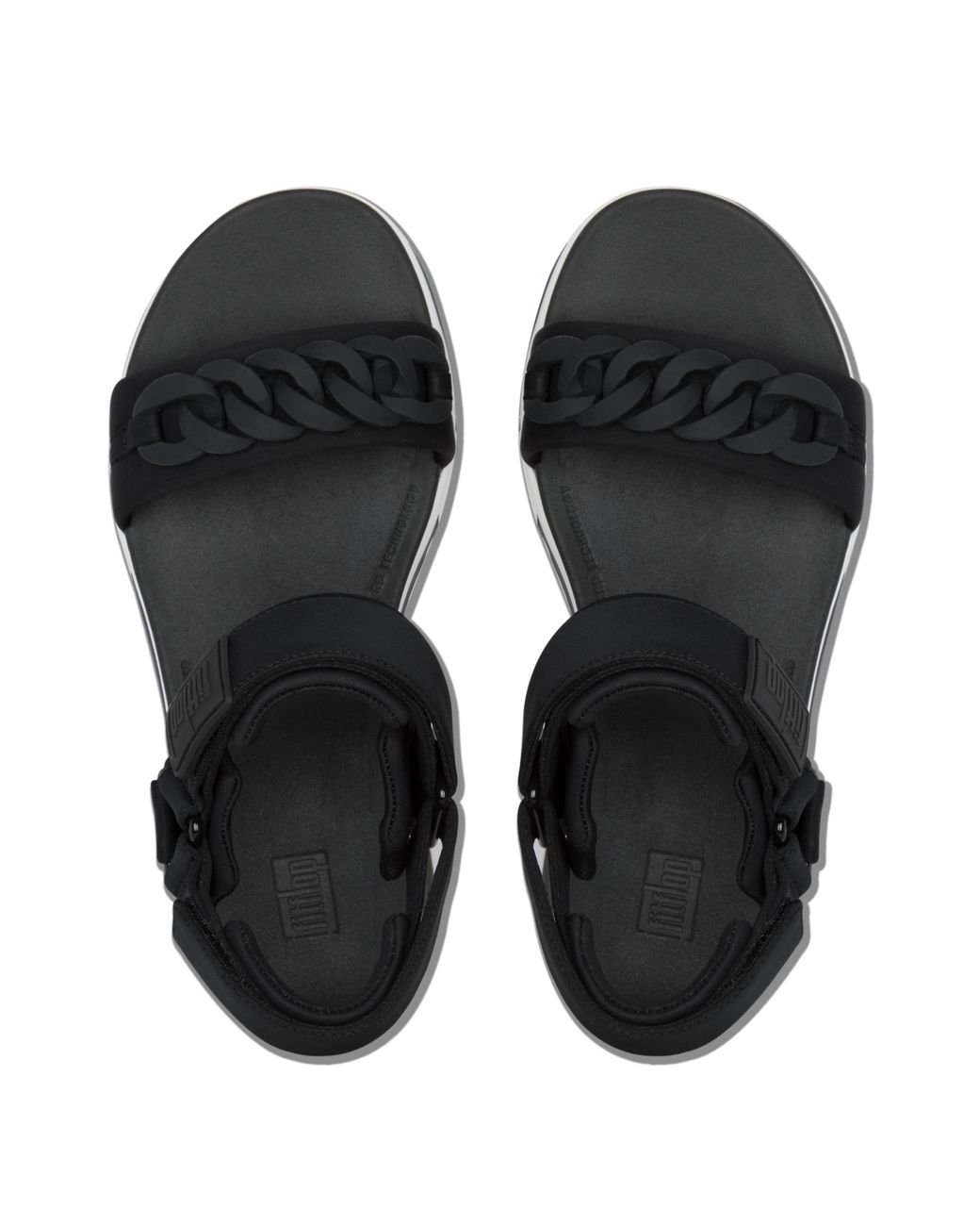 Fitflop Women's Heda Chain Sandals in Black | Lyst UK
