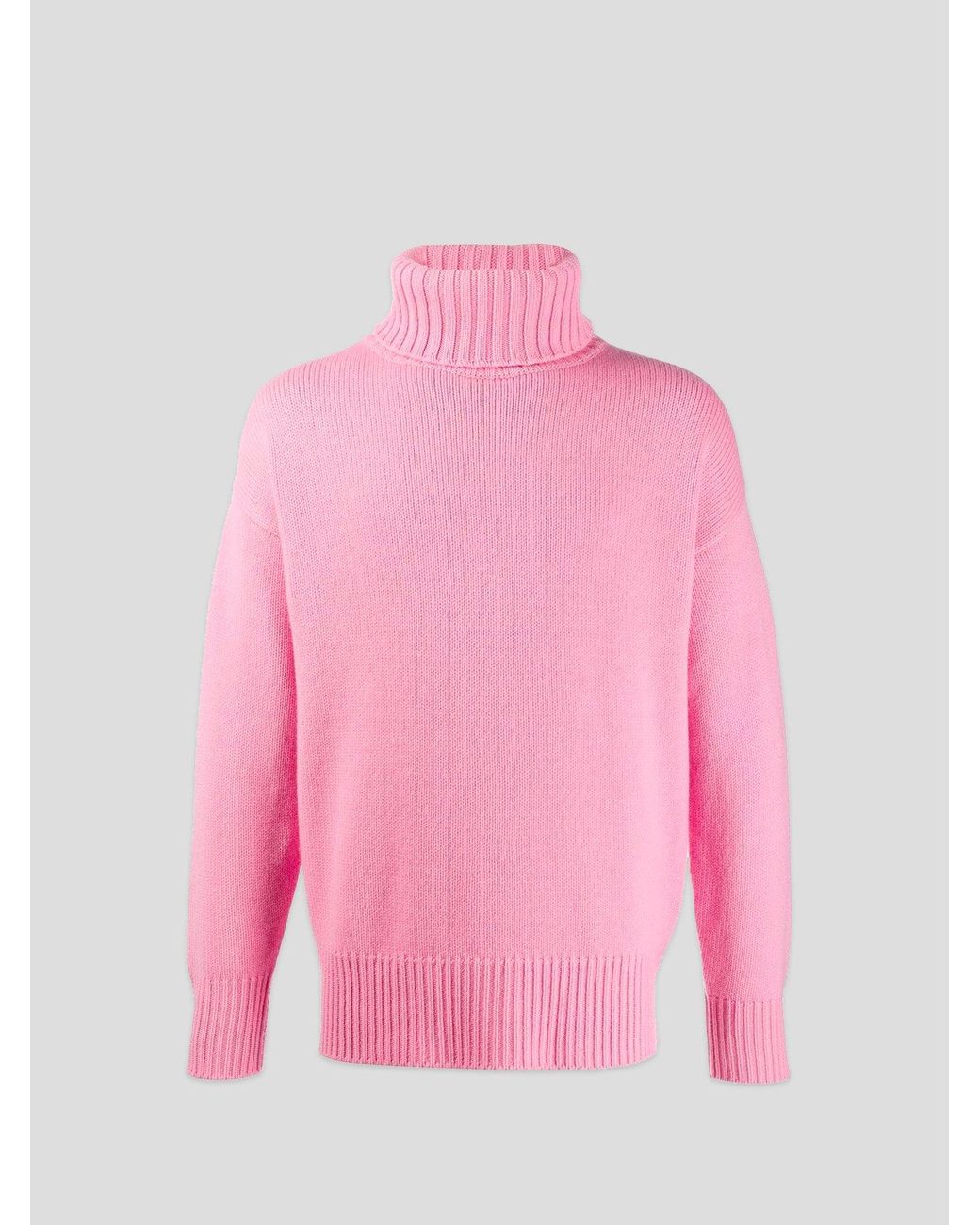 Extreme Cashmere No.20 Oversized Xtra Pink Cashmere Turtleneck Sweater ...
