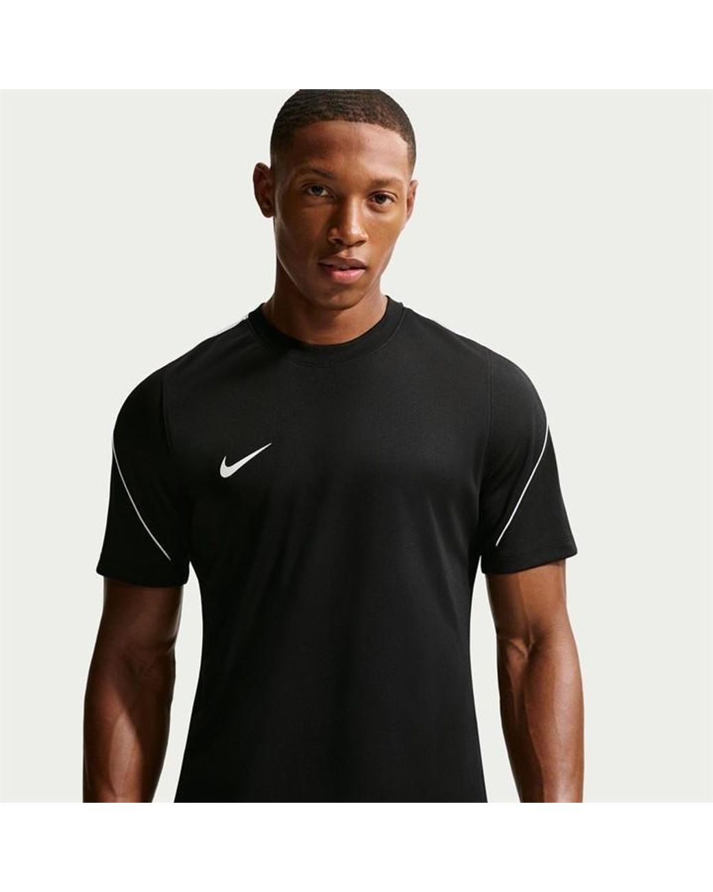 Nike Black Strike Short-Sleeve Football Top Adults for men