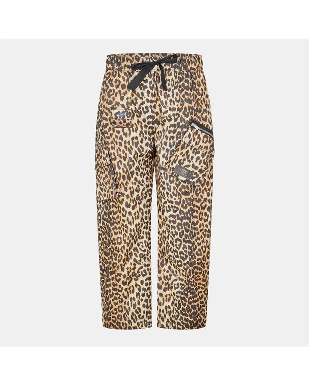 Ganni Natural Duchss Trainer Cargo Trousers