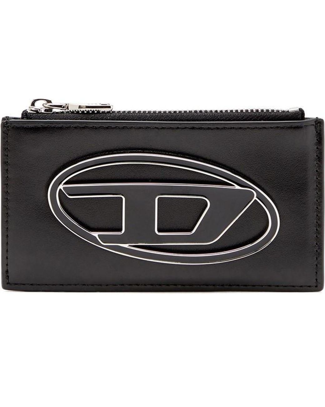 DIESEL Black Card Holder