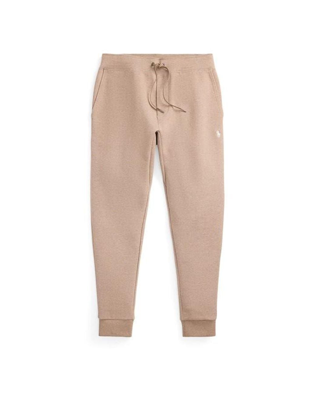 Polo Ralph Lauren Natural Cuffed Logo Tech jogging Bottoms for men