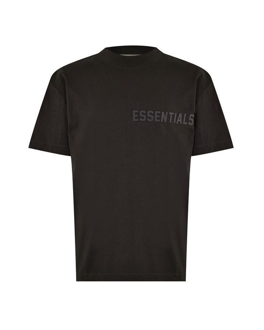 Fear of God ESSENTIALS Essentials Short Sleeve T Shirt in Black for Men |  Lyst UK