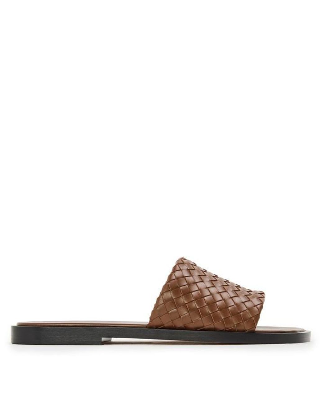 Bottega Veneta Brown Bv Elio Pool Sliders for men