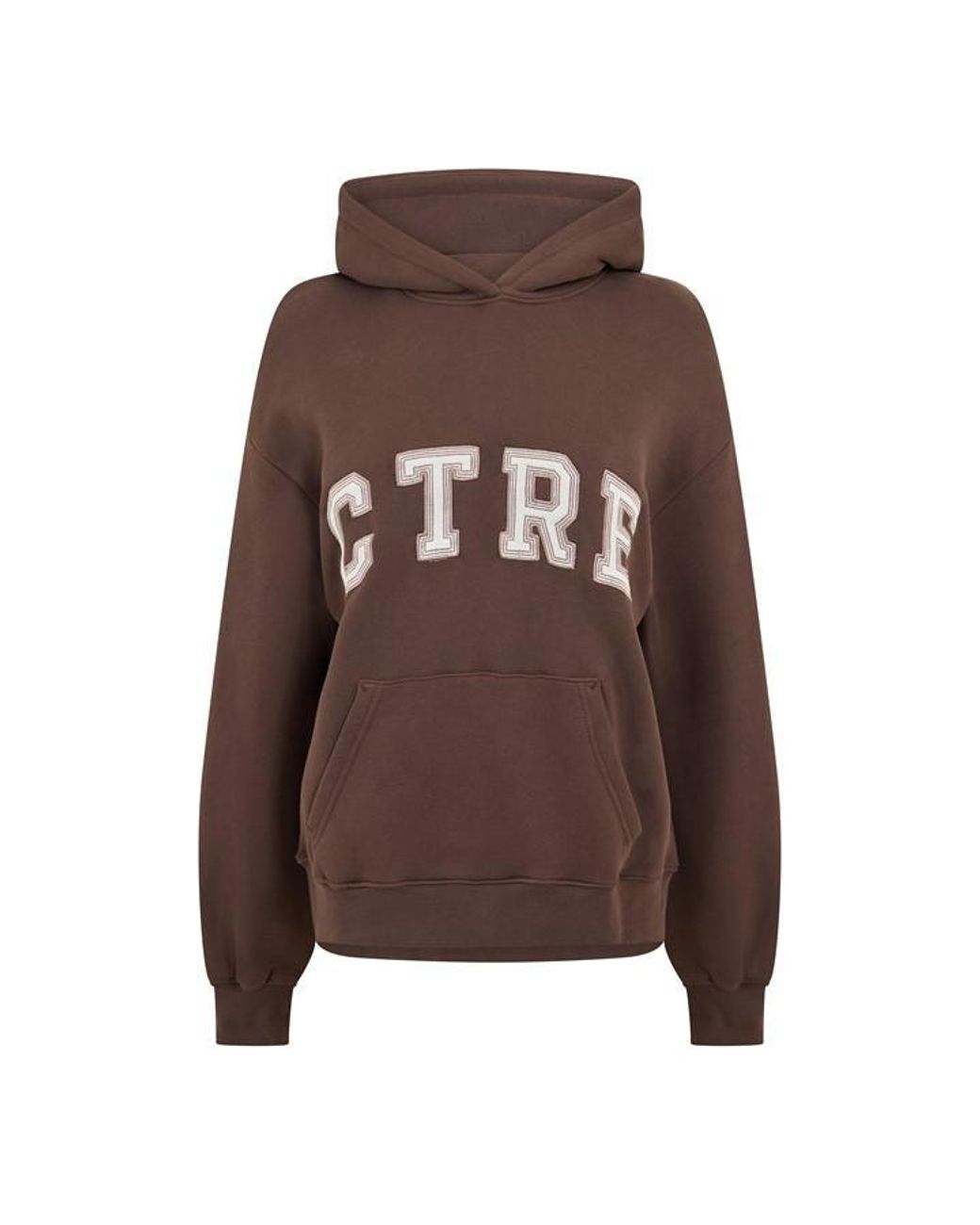 The Couture Club Brown Ctre Oversized Hoodie