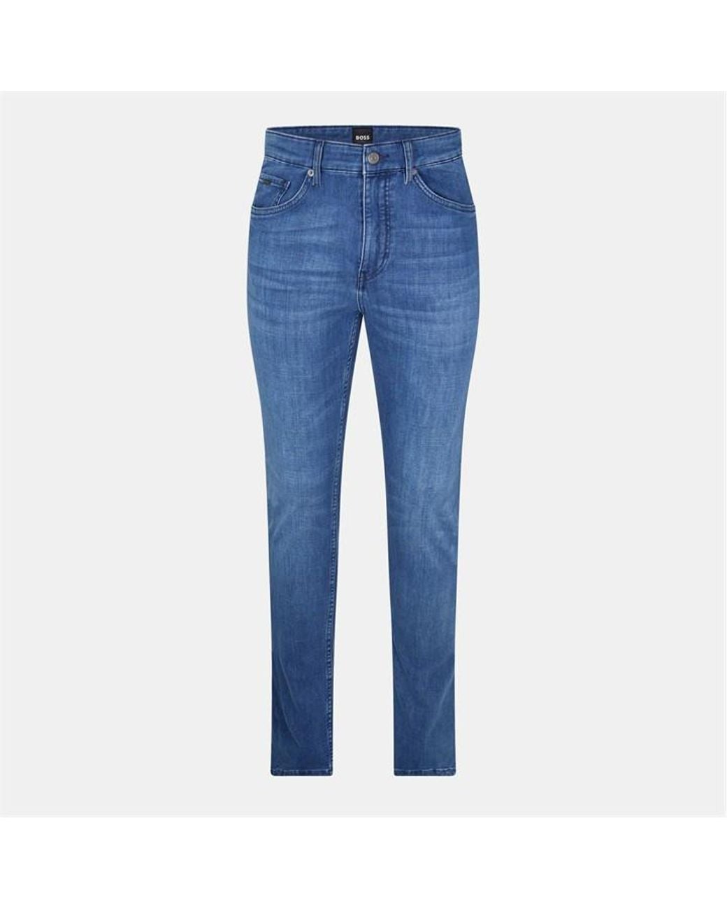 Boss Blue Taber Slim Fit Jeans for men