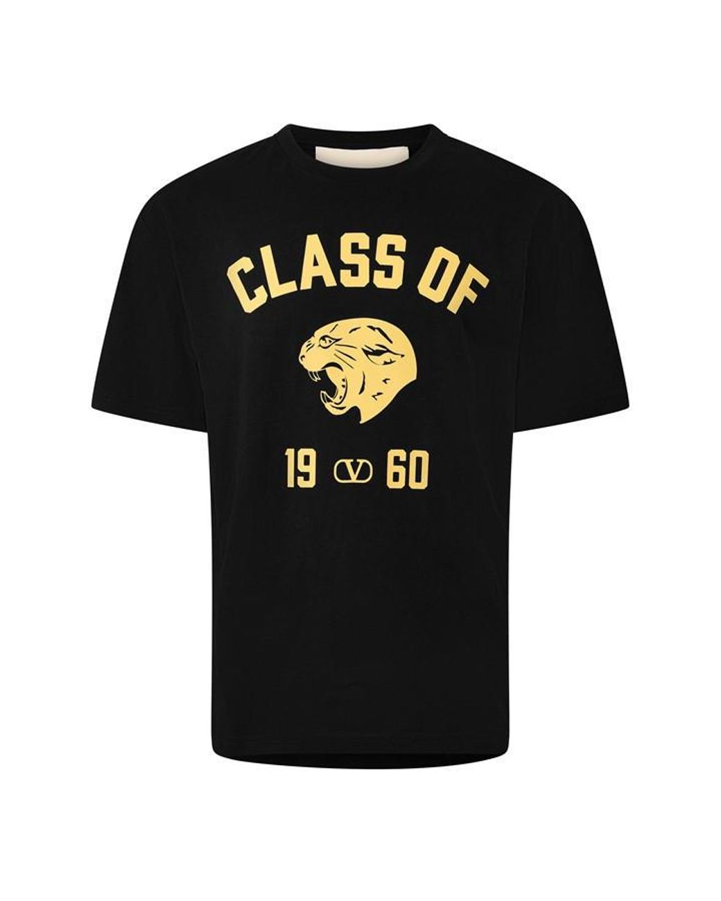 Valentino Black Val Panther Tee Sn64 for men