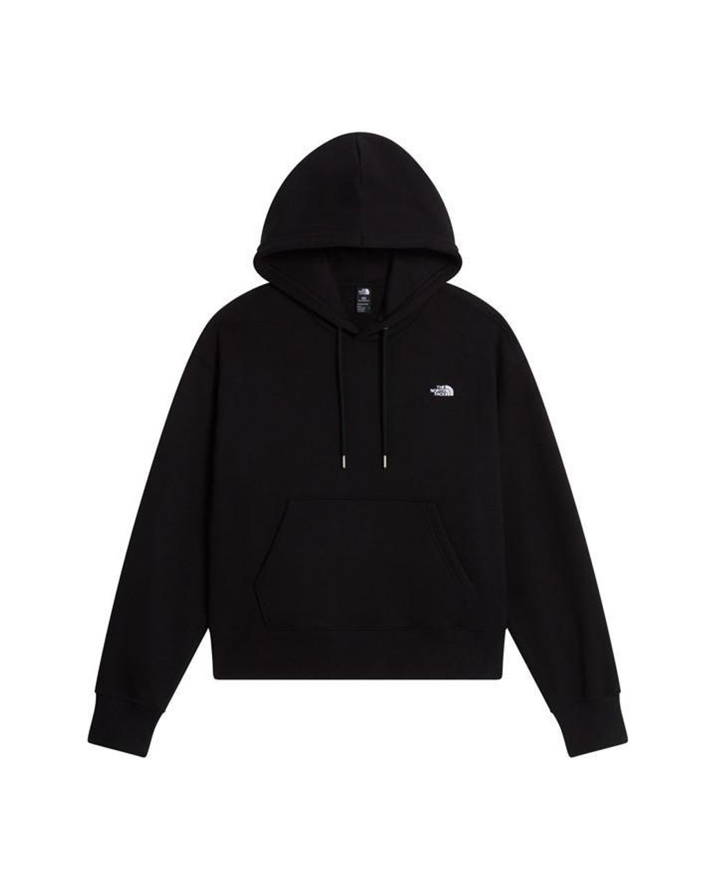 The North Face Black Tnf Essential Simple Dome Boxy Oversized Hoodie