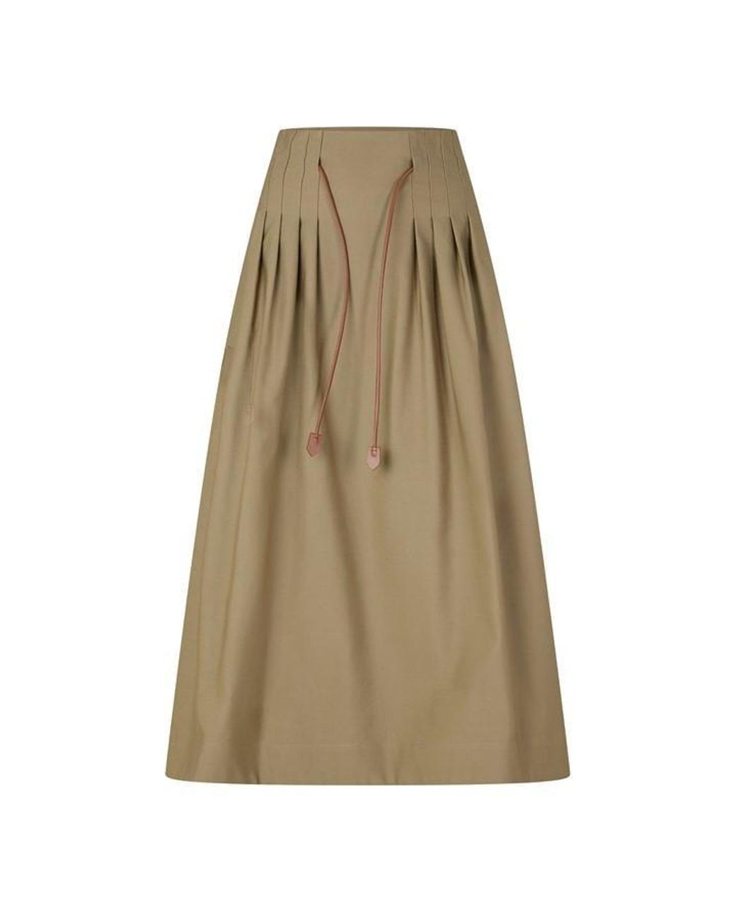 Max Mara Natural Mxm Tempio Maxi Skirt