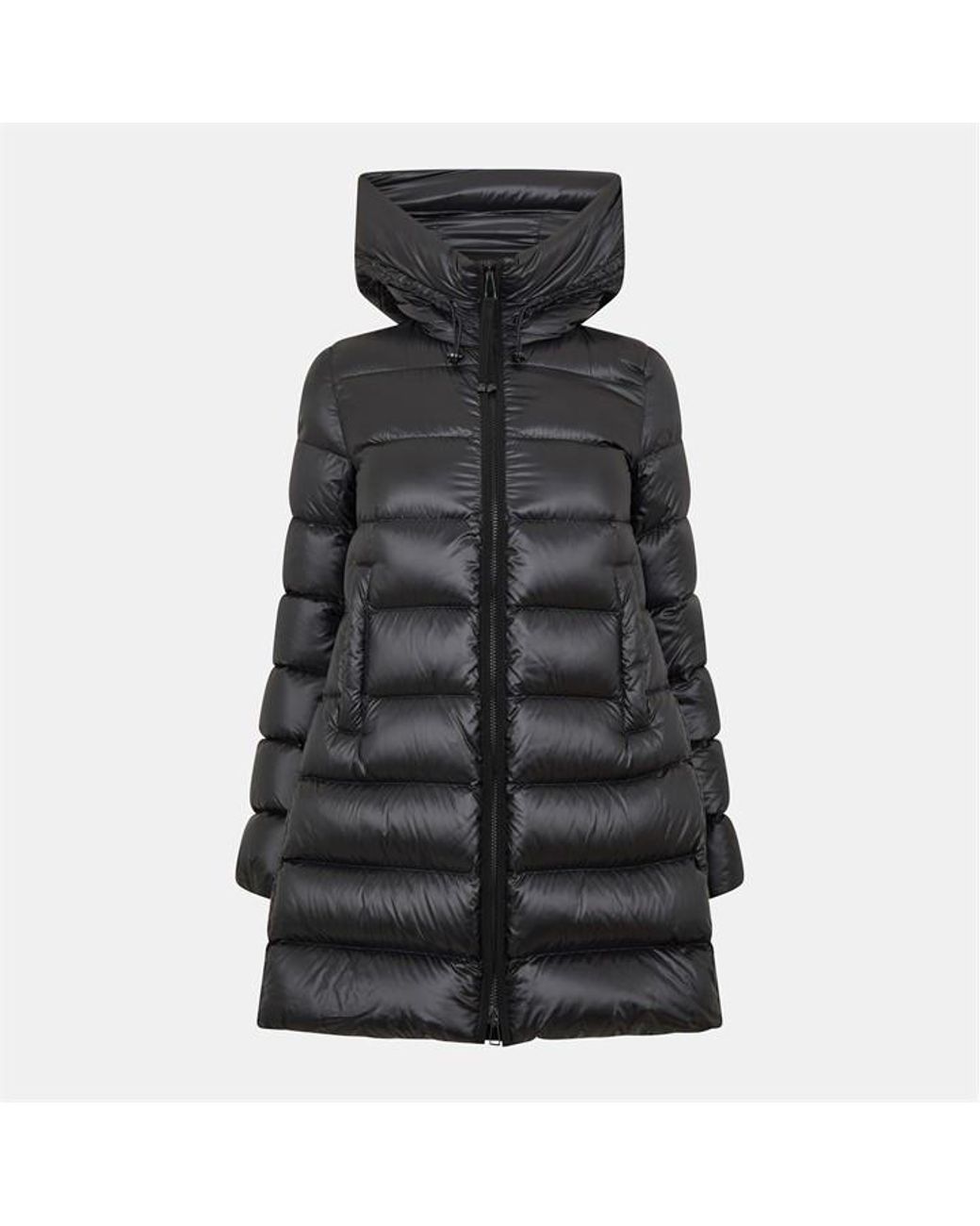 Moncler Black Insulated Medium Puffer Jacket