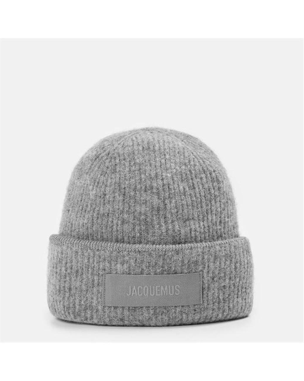 Jacquemus Gray Gros Grain Beanie