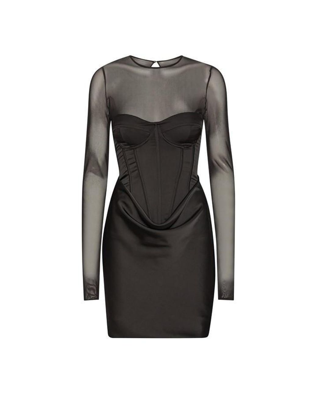 ROTATE BIRGER CHRISTENSEN Black Kila Mini Dress