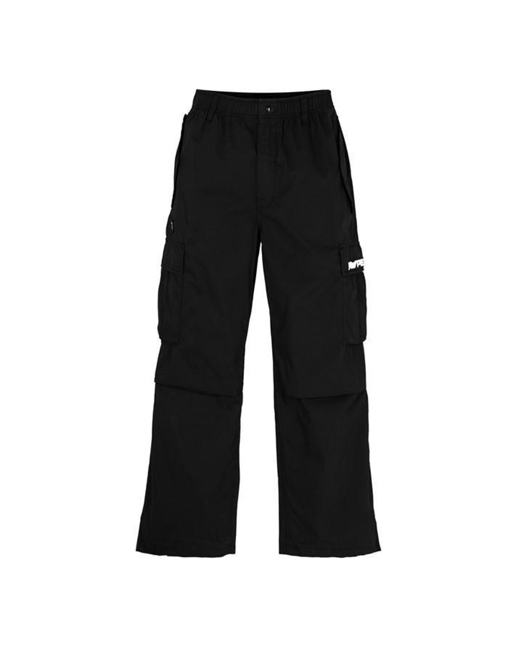 Aape Black Cargo Trousers for men