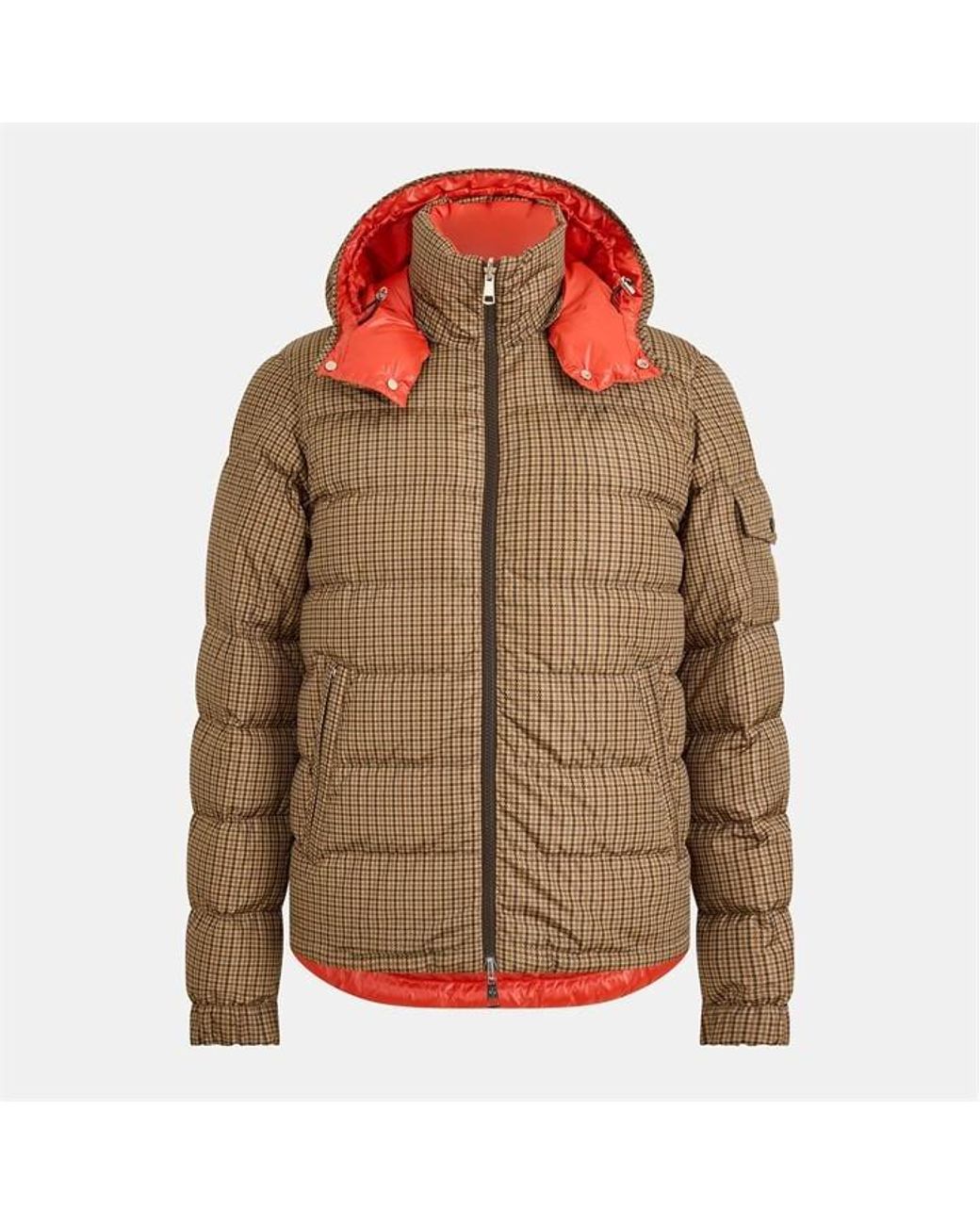 Moncler Green Insulated Weather-Resistant Tailored Fit Short Puffer Jacket for men