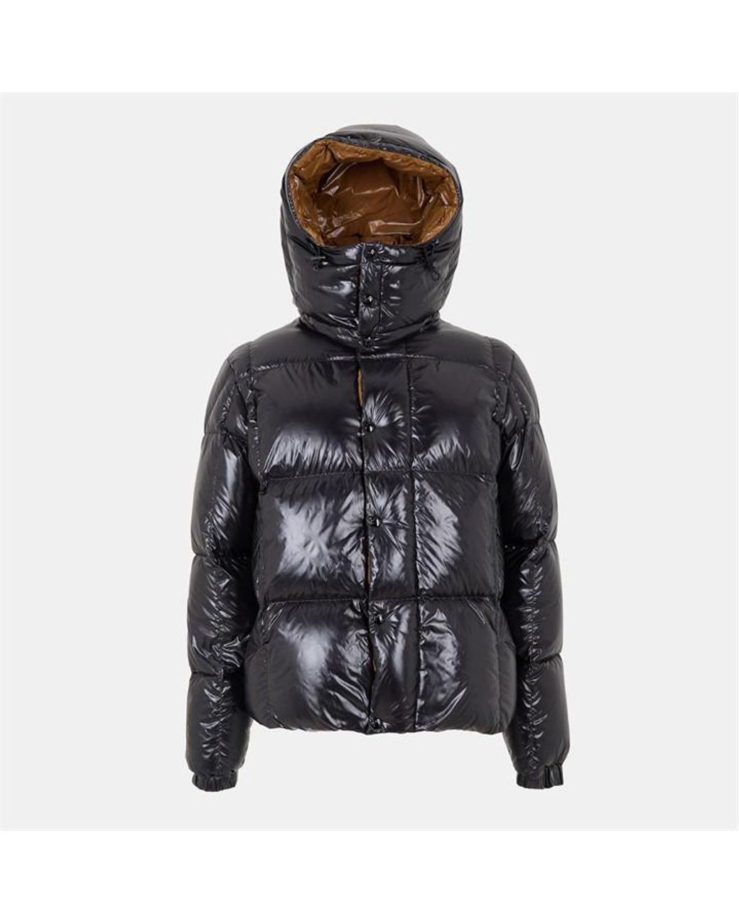 Moncler Black Teddy Nylon Bomber Jacket for men