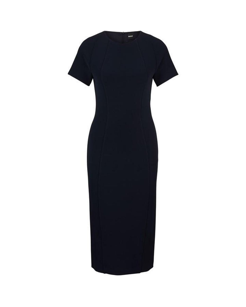 Boss Blue Dukeva Wrap Dress