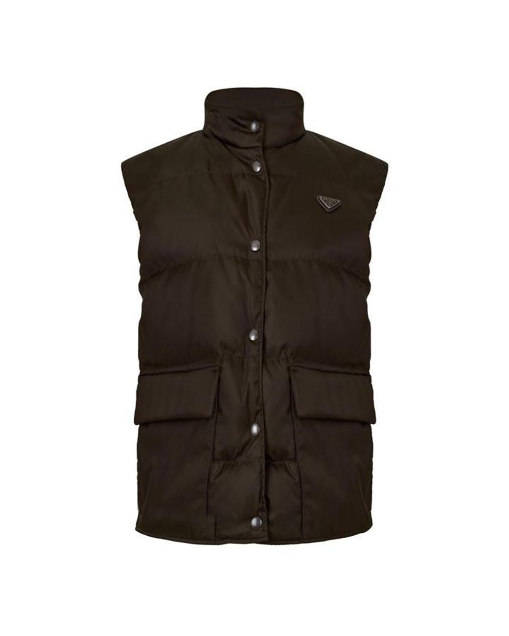 Prada Brown Gilet Jacket Ld64