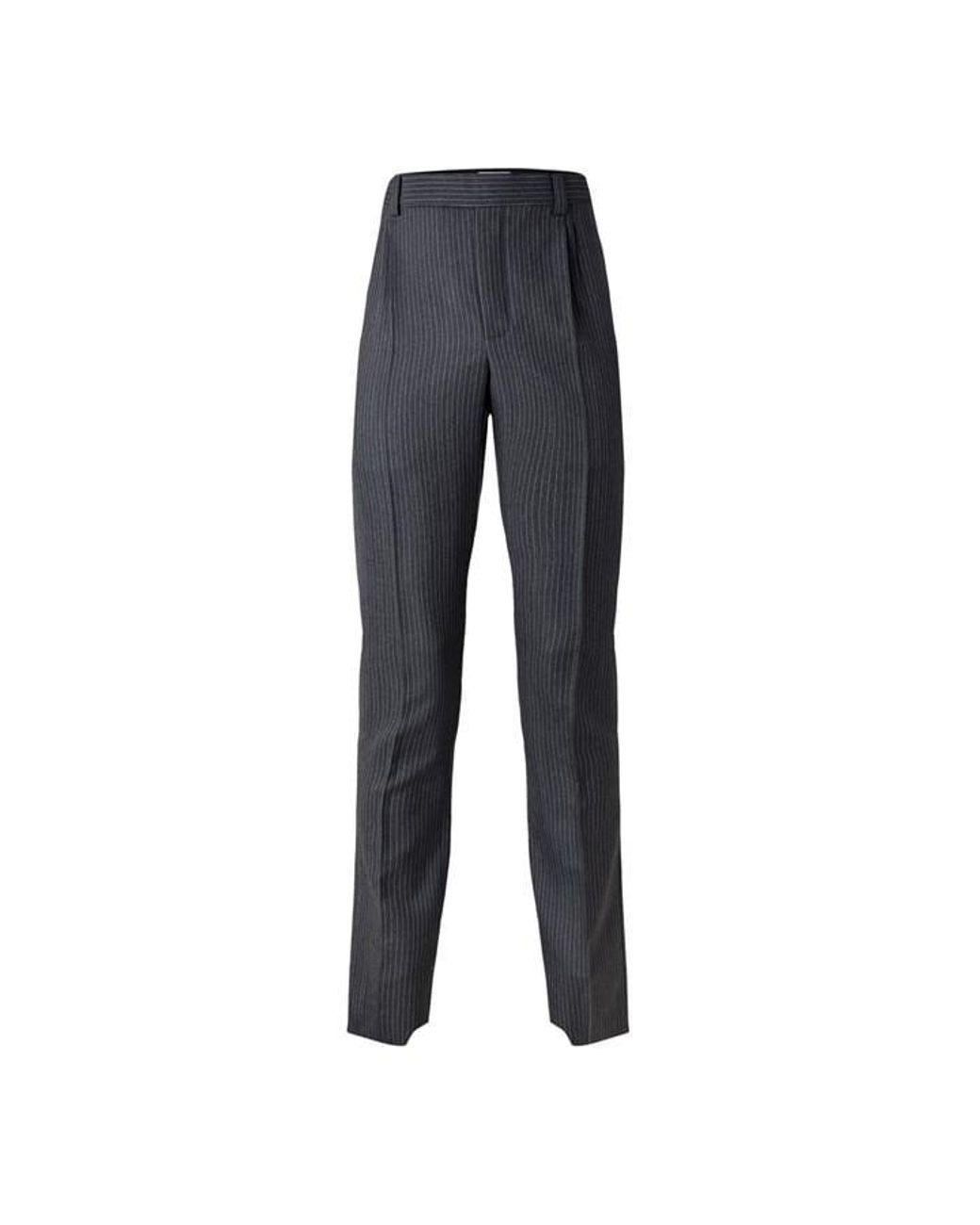 Saint Laurent Blue Saint Suit Pant Sn64 for men