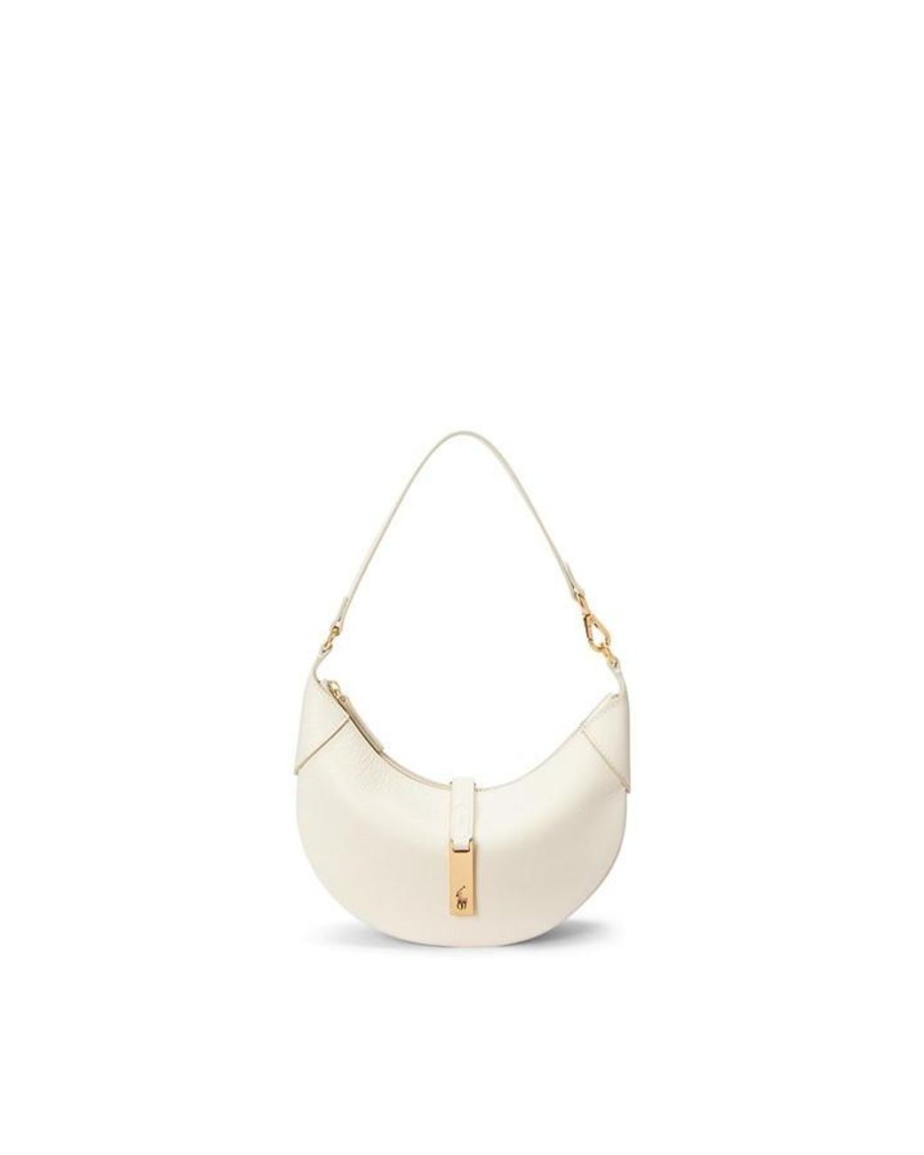 Polo Ralph Lauren Natural Calfskin Mini Shoulder Bag