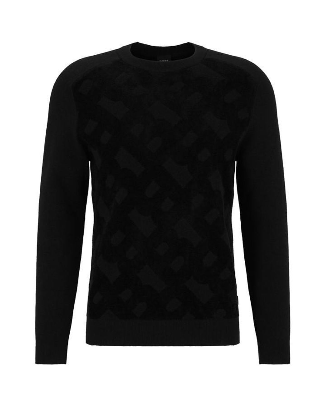 Boss Black Fenturo Crew Sweatshirt for men