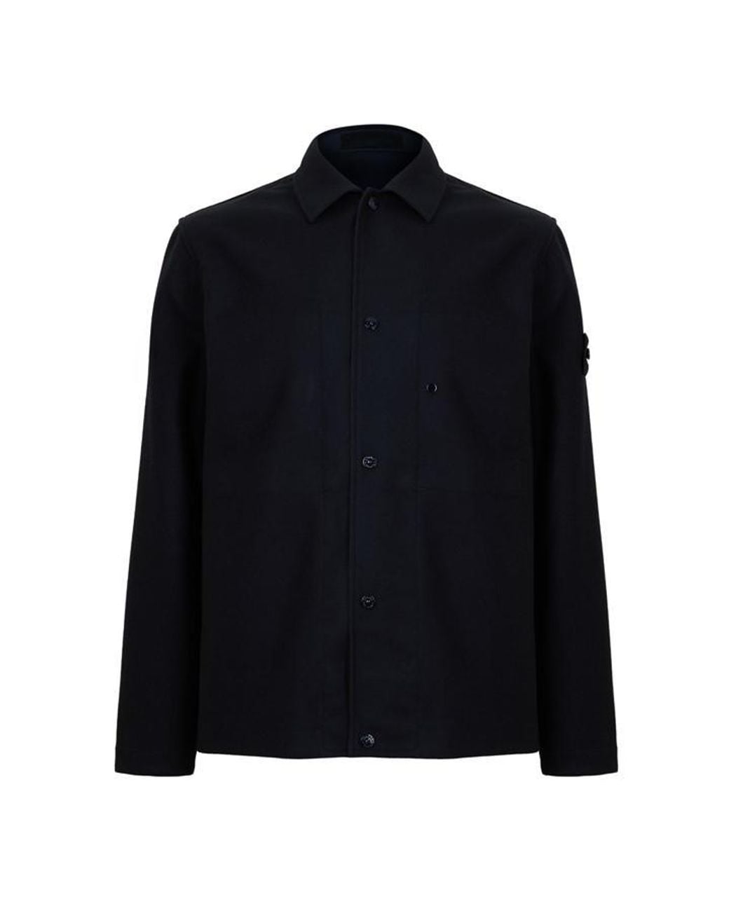 Stone Island Black Stone Gh Wool Jkt Sn64 for men