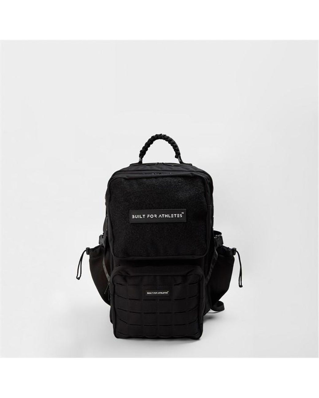 BUILT FOR ATHLETES Black Pro Series Gym Backpack