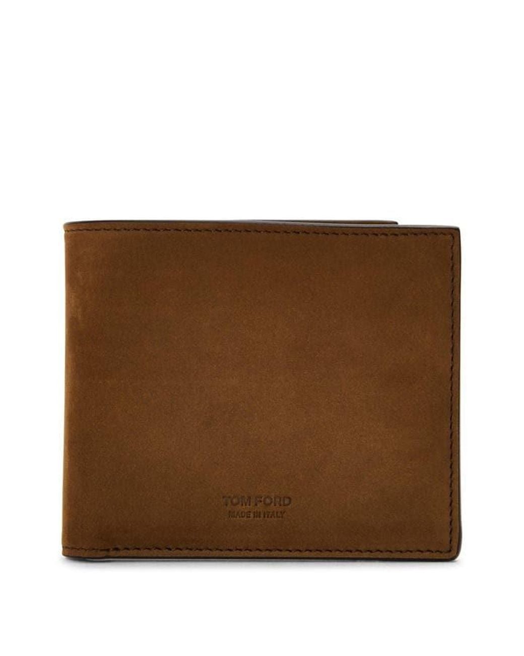 Tom Ford Brown Billfold Wallet for men