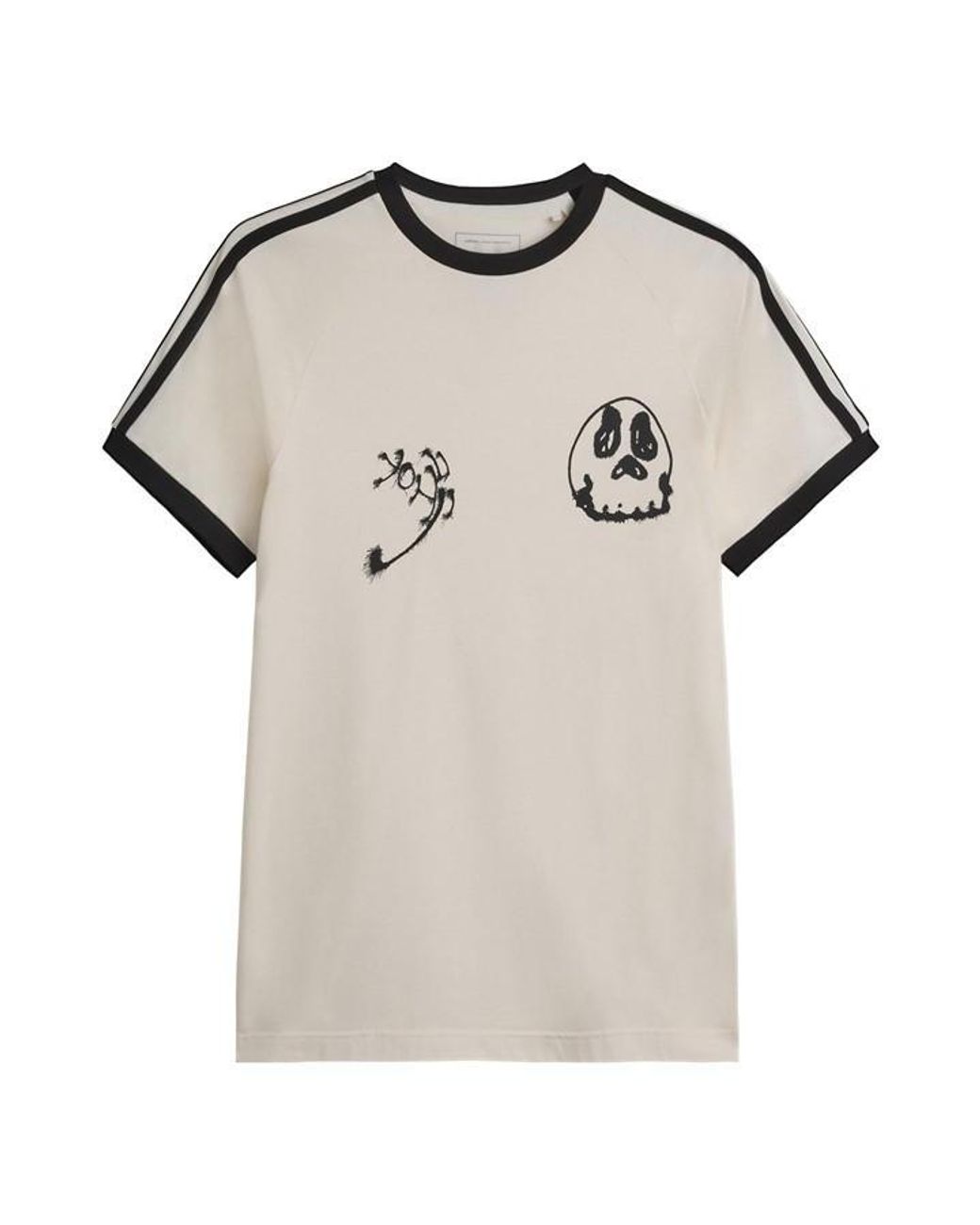 Y-3 White Gfx Cali Tee Sn64 for men