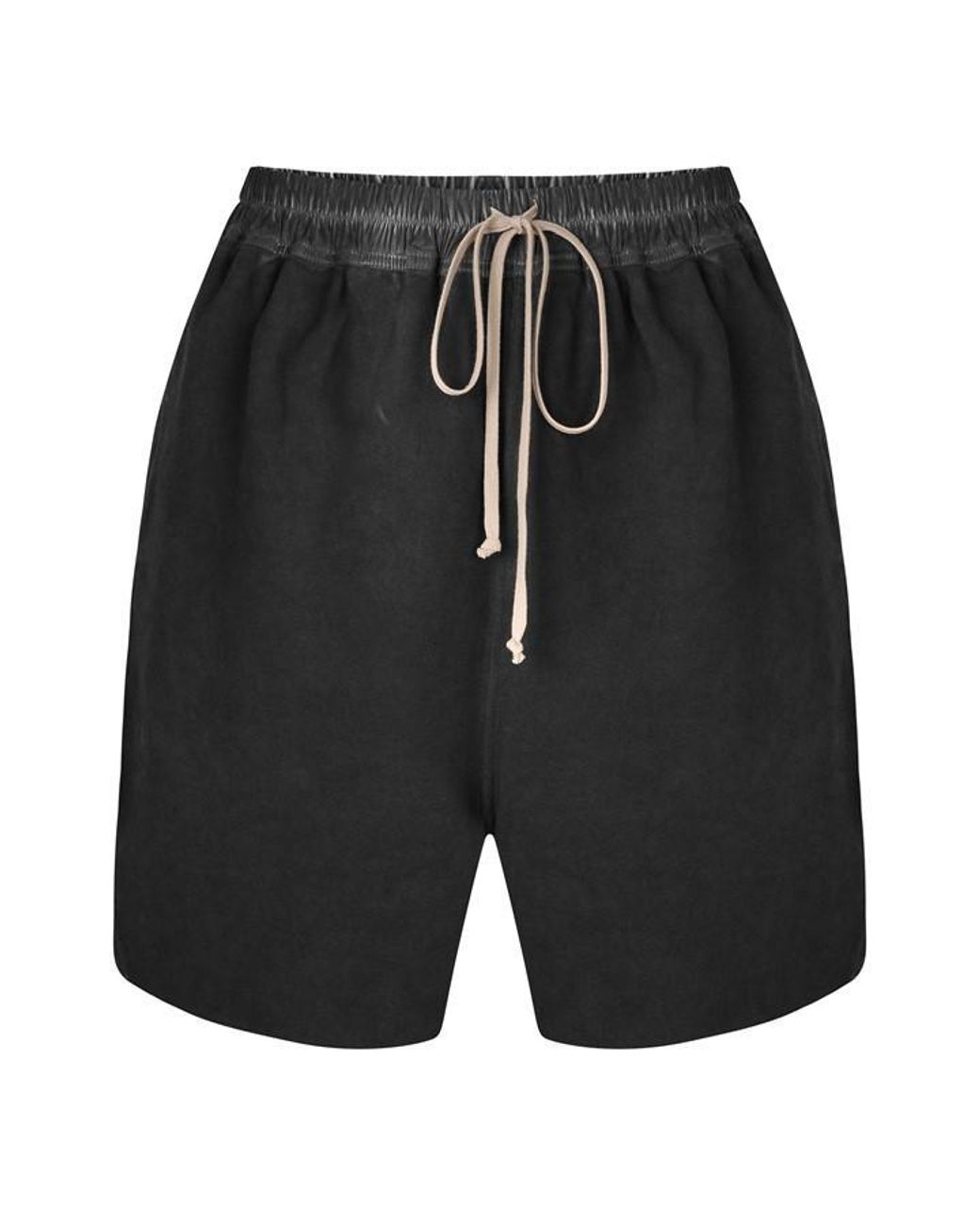 Rick Owens Blue Long Boxers Short for men