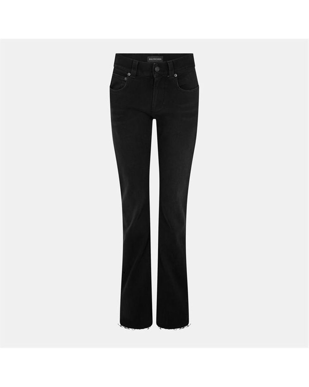 Balenciaga Black Slim Fit Trouser