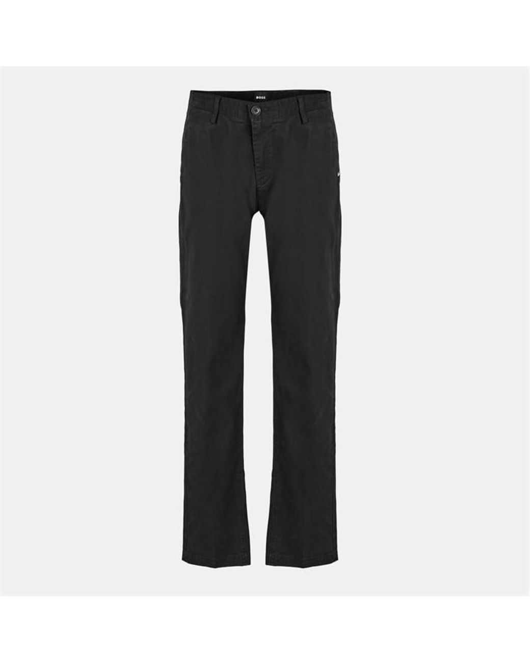 Boss Black Straight Leg Trousers for men