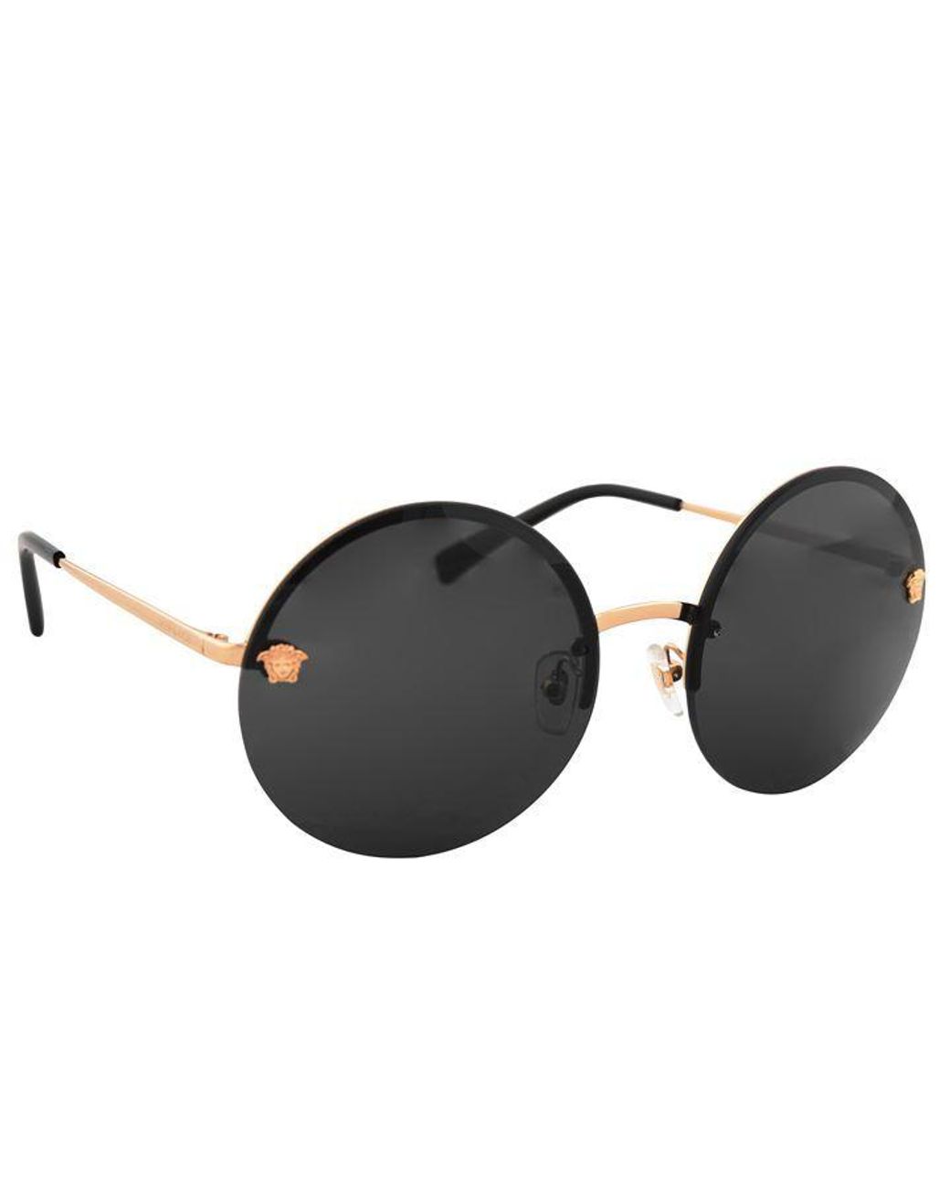 versace black mirror medusa sunglasses
