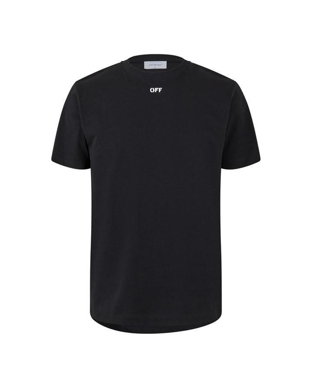 Off-White c/o Virgil Abloh Black Arrow Slim Cotton Short Sleeve T-Shirt for men