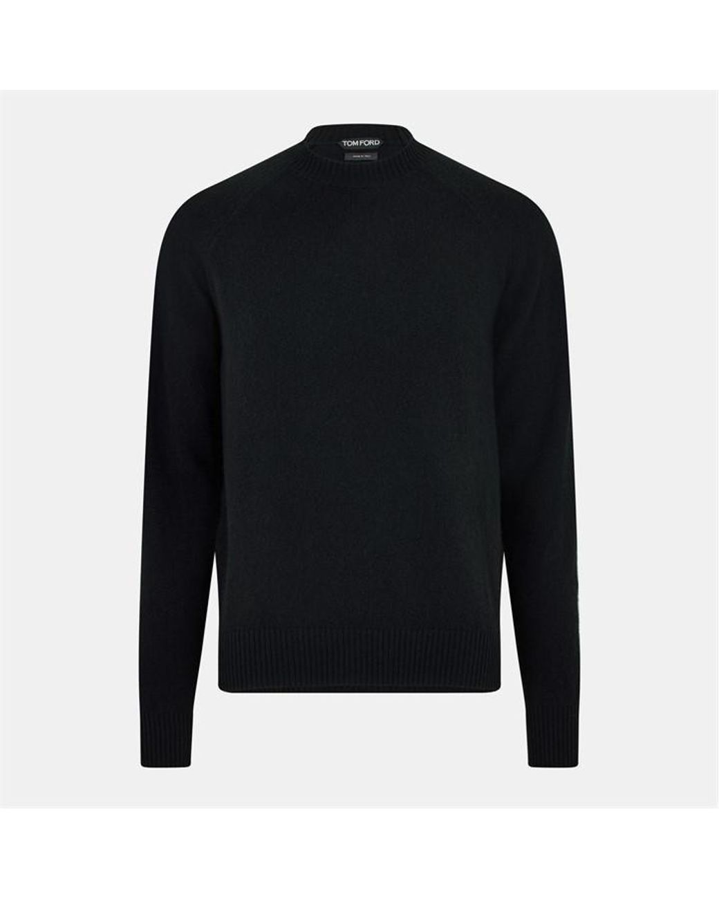 Tom Ford Black Crew Neck Jumper for men
