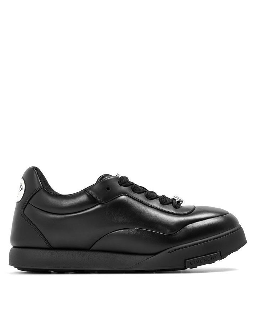 Givenchy Black Solid Color Sneakers for men