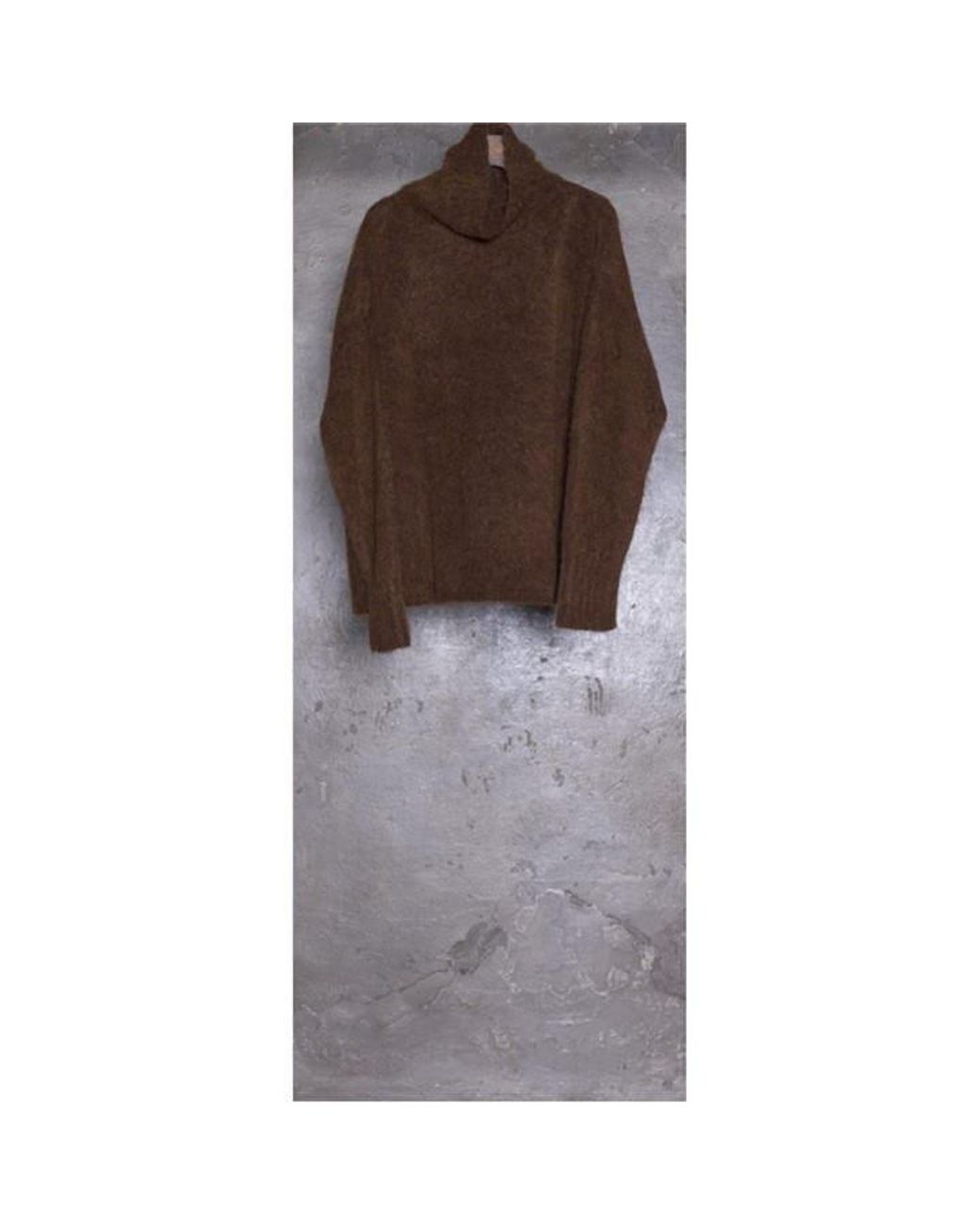 Uma Wang Brown Uma Wan Highneck Top Ld63