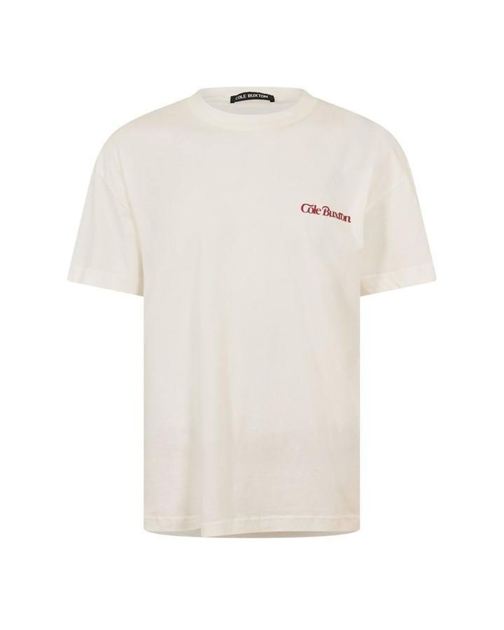 Cole Buxton White Oversized T-Shirt for men