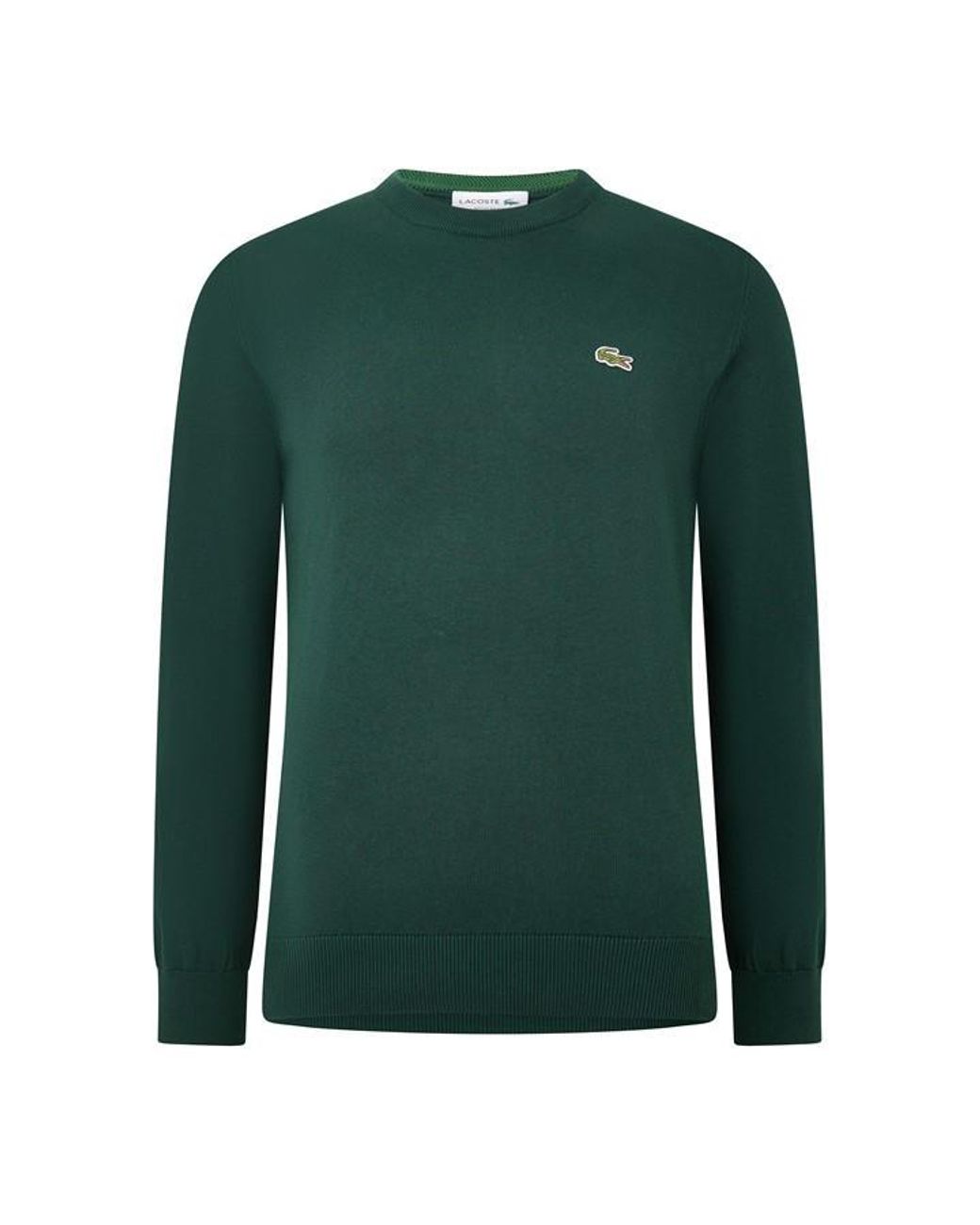 Lacoste Green Knitted Jumper for men