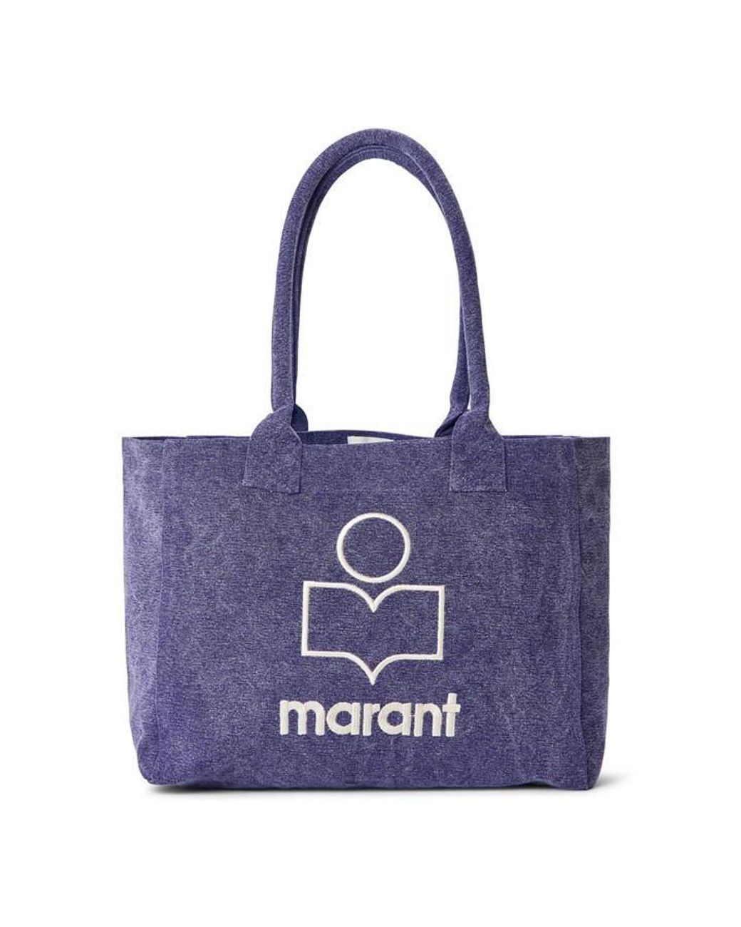 Isabel Marant Purple Yenky Zipped Tote Bag