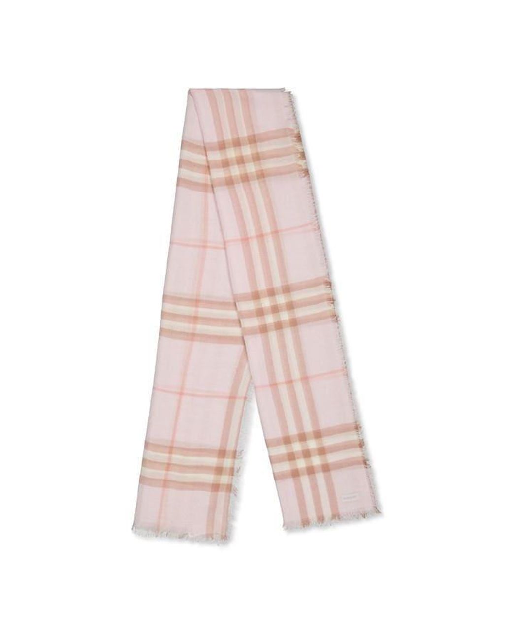 Burberry Pink Midweight Scarf
