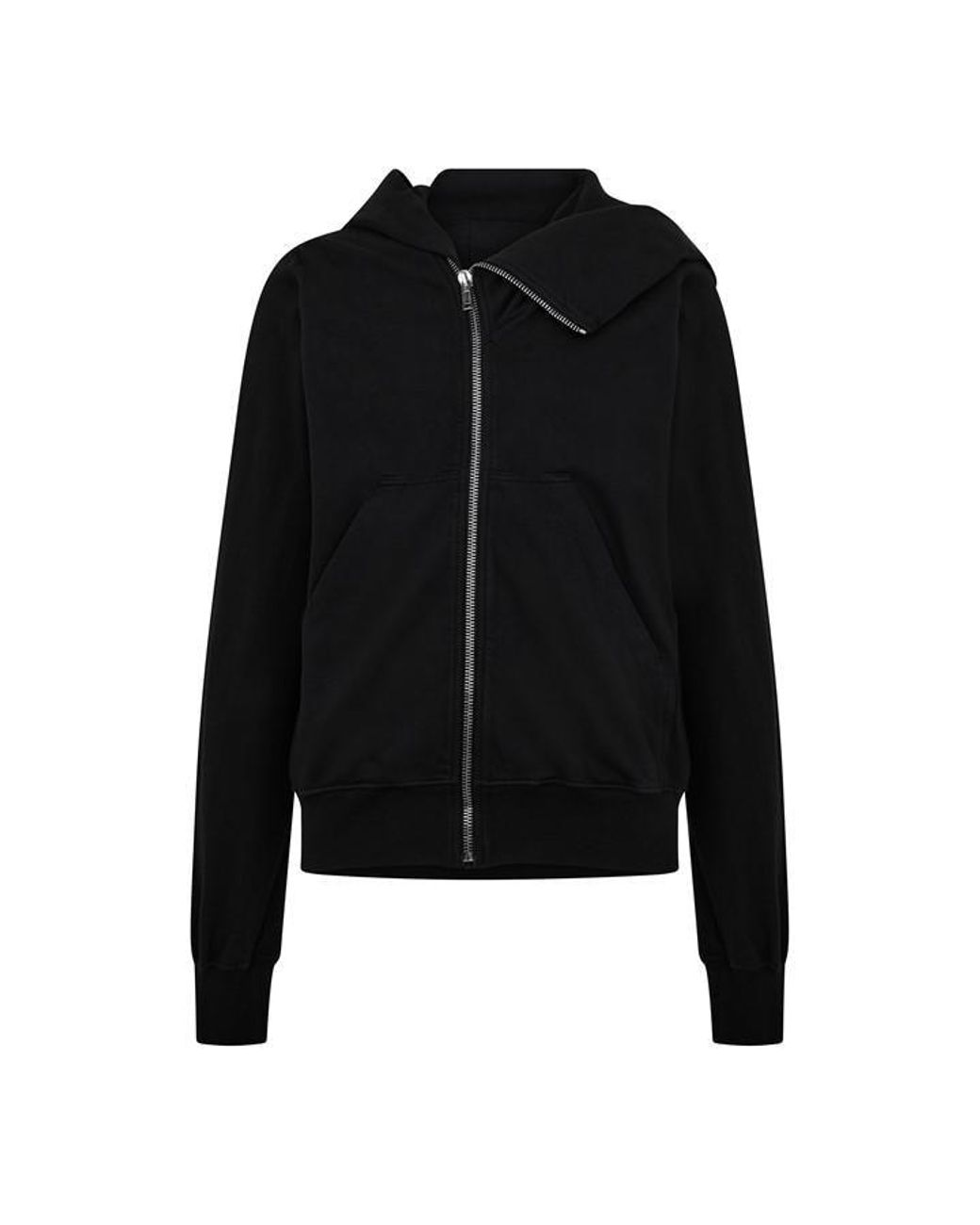 Rick Owens Black Mountain Zip Hoodie for men