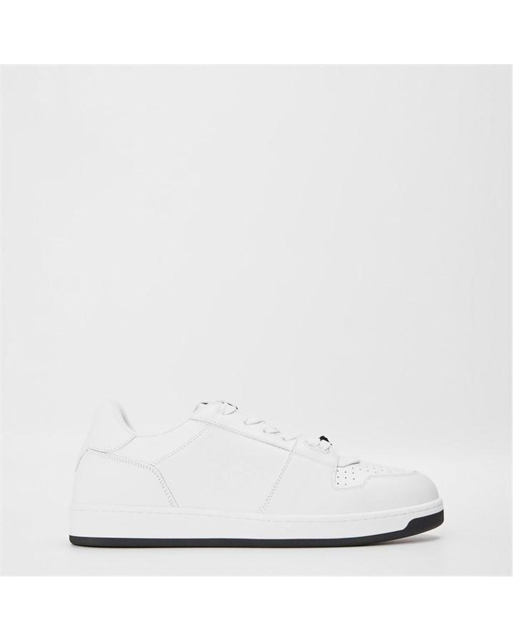 Versace White Medusa Sneak Low-Top Trainers for men