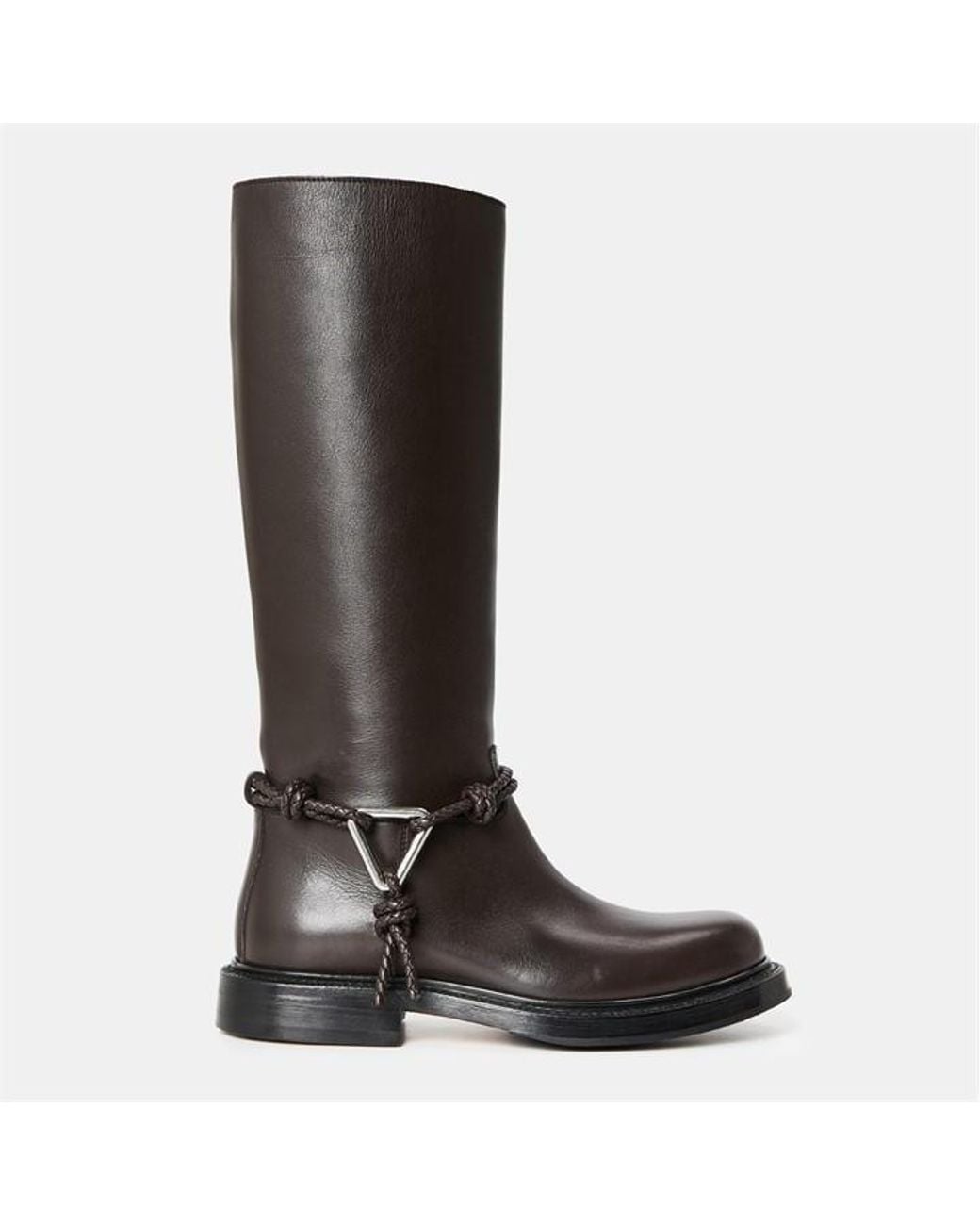 Bottega Veneta Brown James Knee High Boots