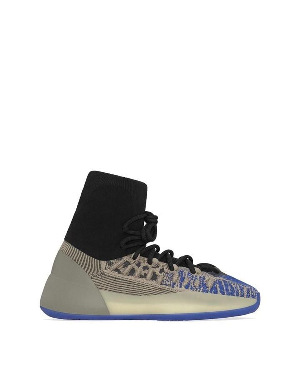 Yeezy Black Basketball Sneakers, Sock-Like Feel for men