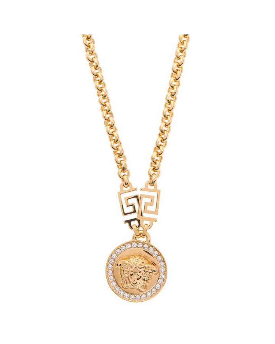 Versace Metallic Icon Medusa Necklack